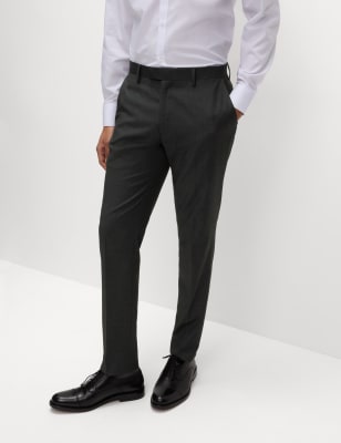 

Mens M&S Collection Skinny Fit Stretch Suit Trousers - Charcoal, Charcoal