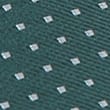 Skinny Woven Polka Dot Tie, DUSTED MINT, swatch