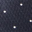 Skinny Twill Polka Dot Tie, NAVY, swatch