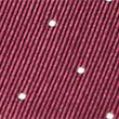Skinny Twill Polka Dot Tie, BURGUNDY, swatch