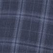 Blue Skinny Fit Checked Suit Trousers, BRIGHT BLUE MIX, swatch