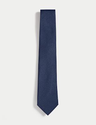 

Mens M&S Collection Maschinenwaschbare Krawatte - Marineblau, Marineblau