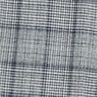 Slim Fit Check Suit Trousers with Stretch, GREY MIX, swatch