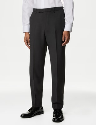 

Mens M&S Collection The Ultimate Tailored Fit Suit Trousers - Charcoal, Charcoal