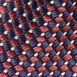 2 Pack Textured & Striped Tie, BURGUNDY MIX, swatch