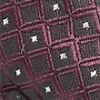 Geometric Bow Tie, AUBERGINE MIX, swatch