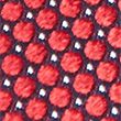 Polka Dot Pure Silk Tie, RED MIX, swatch