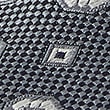 Luxury Foulard Tie, GREY MIX, swatch