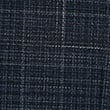 Tailored Fit Check Blazer, NAVY, swatch