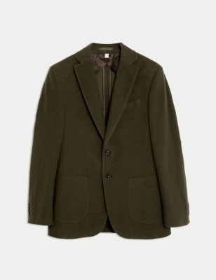 

Mens M&S Collection Moleskin Blazer - Khaki, Khaki