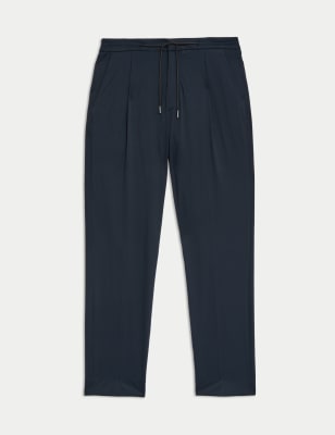 

Mens Autograph Tailored Fit Packable Suit Trousers - Navy, Navy