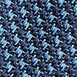 Check Pure Silk Tie, BLUE, swatch