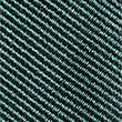 Dog and Pheasant Print Pure Silk Tie, GREEN, swatch