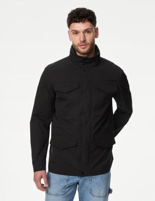 

Mens M&S Collection Padded Jacket With Stormwear™ - Black, Black