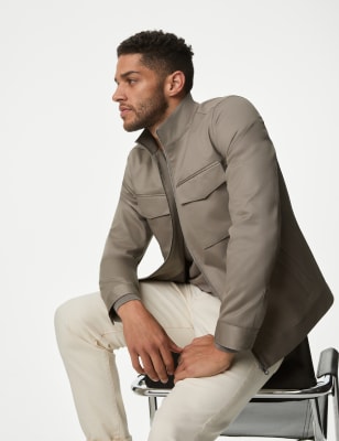 

Autograph Chaqueta 100% algodón con Stormwear™Mens - Taupe, Taupe
