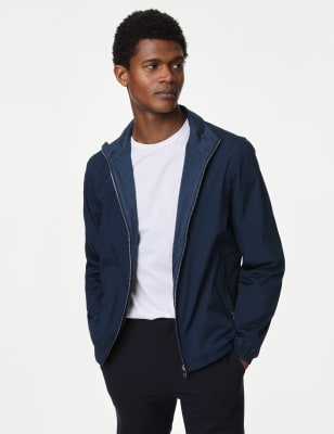 

Mens Autograph Bomber Jacket with Stormwear™ - Navy, Navy