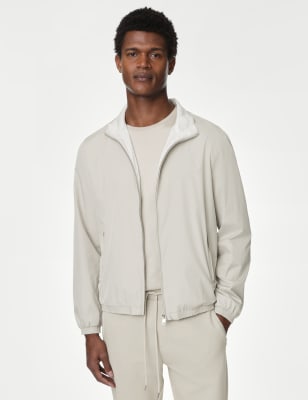 

Mens Autograph Bomber Jacket with Stormwear™ - Stone, Stone