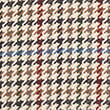 Wool Blend Houndstooth Jacket, BROWN MIX, swatch