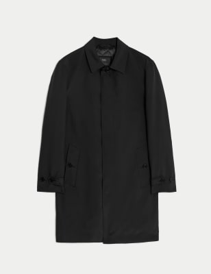 

Mens M&S Collection Padded Mac with Stormwear™ - Black, Black