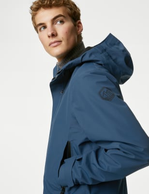 

M&S Collection Anorak impermeable con capucha con Stormwear™Mens - Blue, Blue