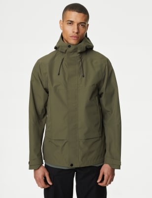 

Mens Goodmove Leichter, wasserdichter Anorak mit Stormwear - Soft Green, Soft Green