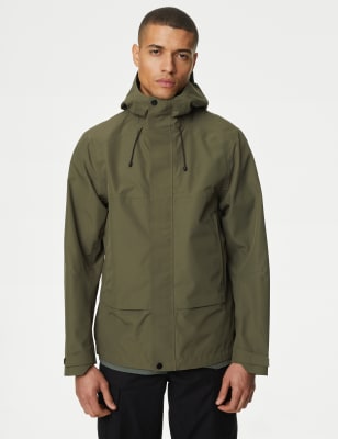 

Mens Goodmove Lightweight Waterproof Anorak with Stormwear - Soft Green, Soft Green