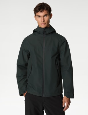 

Mens Goodmove Waterproof Anorak with Stormwear™ Ultra - Bottle Green, Bottle Green