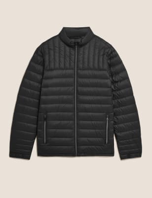 

Mens M&S Collection Feather and Down Puffer Jacket - Black, Black