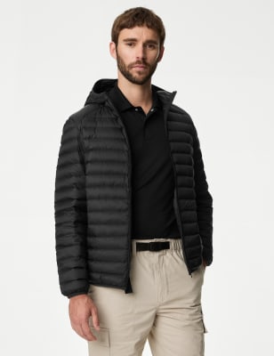 

Mens M&S Collection Feather and Down Jacket with Stormwear™ - Black, Black
