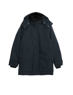 

Mens Autograph Feather and Down Parka with Stormwear™ - Dark Teal, Dark Teal