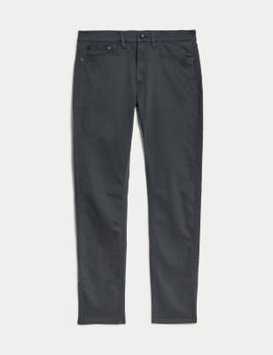 

M&S Collection Jeans slim fit con flexibilidad de 360 gradosMens - Dark Charcoal, Dark Charcoal