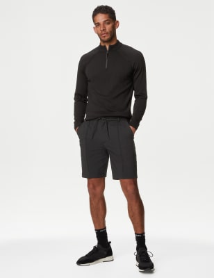 

Autograph Pantalón corto de rendimiento elástico con cintura elásticaMens - Black, Black