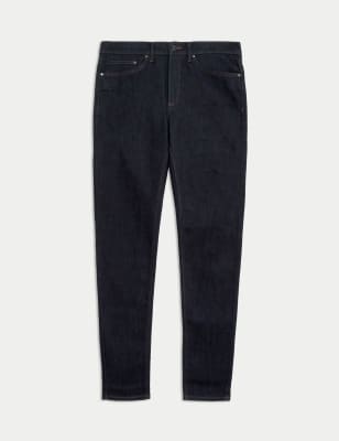 

Mens M&S Collection Skinny Fit Stretch Jeans - Dark Indigo, Dark Indigo