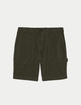 

Mens M&S Collection Utility Shorts - Khaki, Khaki