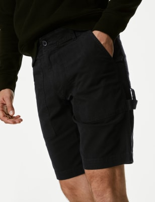 

Mens M&S Collection Utility Shorts - Black, Black