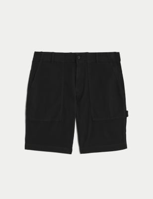 

Mens M&S Collection Utility Shorts - Black, Black