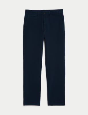 

Mens M&S Collection Regular Fit Ultimate Chino - Dark Navy, Dark Navy