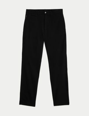 

Mens M&S Collection Regular Fit Ultimate Chino - Black, Black