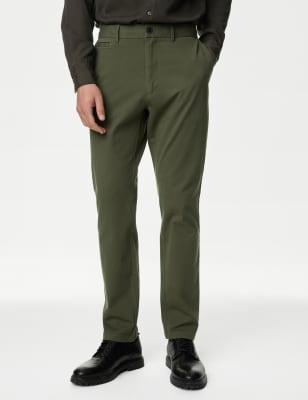 

Mens M&S Collection Slim Fit Ultimate Chinos - Khaki Mix, Khaki Mix