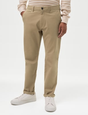 

Mens M&S Collection Die ultimative Chinohose in schmaler Passform - Natural, Natural