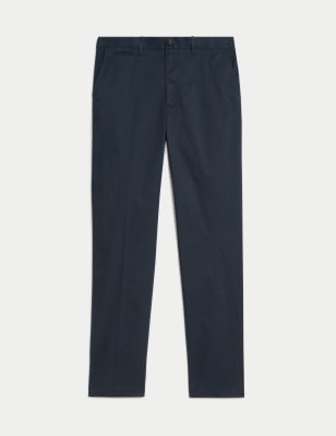 

Mens M&S Collection Regular Fit Super Lightweight Chinos - Navy, Navy