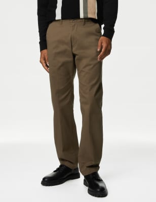 

Mens M&S Collection Regular Fit Heritage Chinos - Dark Bronze, Dark Bronze