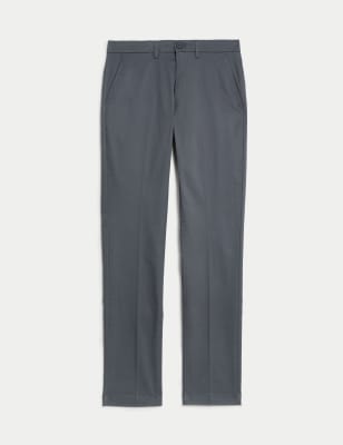 

Mens M&S Collection Slim Fit Heritage Chinos - Dark Pewter, Dark Pewter