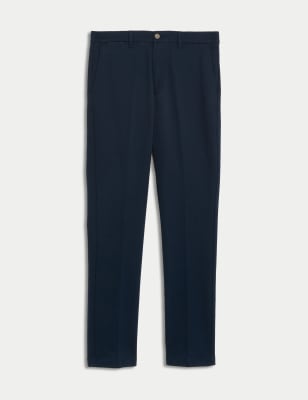 

Mens Autograph Slim Fit Italian Stretch Chinos - Navy, Navy