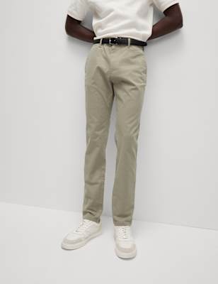

Mens M&S Collection Slim Fit Stretch Chinos, Putty