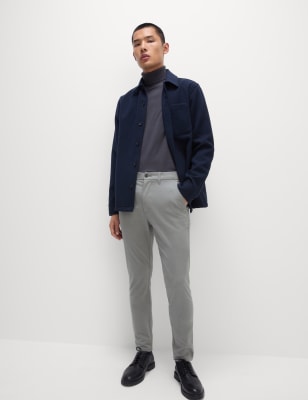 

M&S Collection Chinos elásticos skinnyMens - Ash Grey, Ash Grey