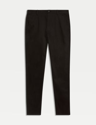 

Mens M&S Collection Skinny Fit Stretch Chinos - Dark Chocolate, Dark Chocolate