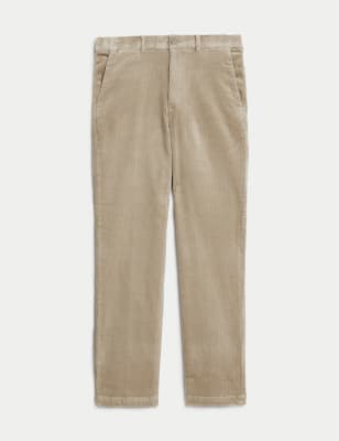 

Mens M&S Collection Regular Fit Luxury Corduroy Trouser, Sand