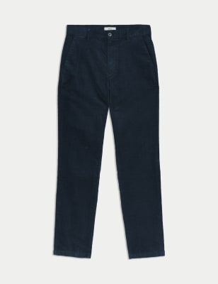 

Mens M&S Collection Regular Fit Corduroy Chinos - Dark Navy, Dark Navy