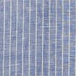 Cotton Linen Blend Striped Shirt, BLUE MIX, swatch